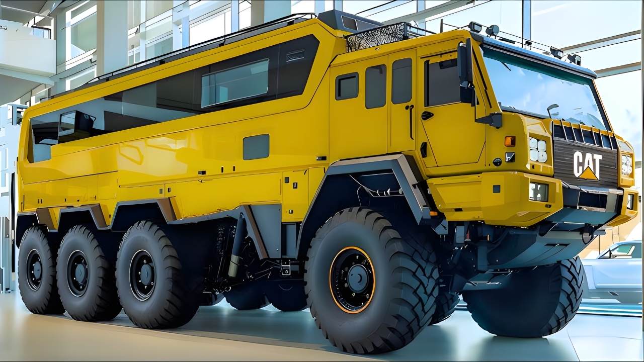 2026 Cat 8×8 Overland Motorhome Delivers Massive Capability for Remote Travel
